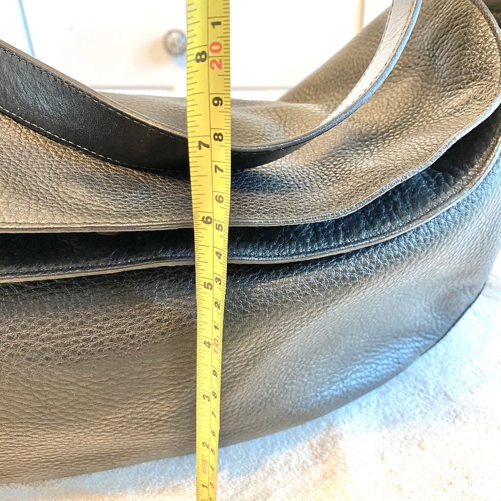 CYNTHIA ROWLEY PEBBLE LEATHER SHOULDER BAG - Picture 3 of 10